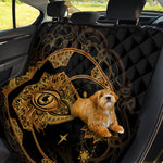 Bohemian Sun And Moon Print Pet Car Back Seat Cover