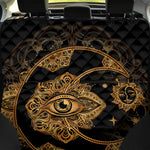 Bohemian Sun And Moon Print Pet Car Back Seat Cover