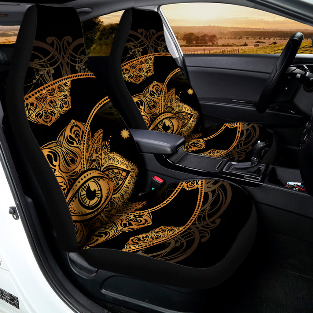 Bohemian Sun And Moon Print Universal Fit Car Seat Covers