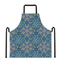 Boho Chic Mandala Floral Print Apron