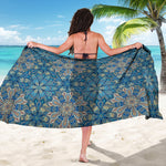 Boho Chic Mandala Floral Print Beach Sarong Wrap