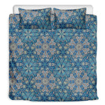 Boho Chic Mandala Floral Print Duvet Cover Bedding Set