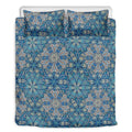 Boho Chic Mandala Floral Print Duvet Cover Bedding Set