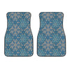 Boho Chic Mandala Floral Print Front Car Floor Mats