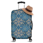 Boho Chic Mandala Floral Print Luggage Cover