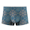 Boho Chic Mandala Floral Print Men's Boxer Briefs