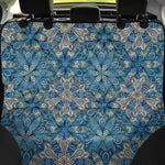 Boho Chic Mandala Floral Print Pet Car Back Seat Cover