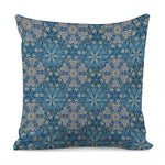 Boho Chic Mandala Floral Print Pillow Cover