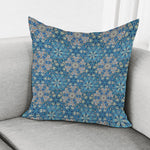 Boho Chic Mandala Floral Print Pillow Cover