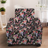 Boho Deer Skull Pattern Print Armchair Slipcover