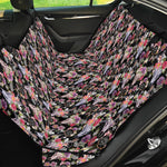 Boho Deer Skull Pattern Print Pet Car Back Seat Cover