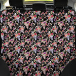 Boho Deer Skull Pattern Print Pet Car Back Seat Cover