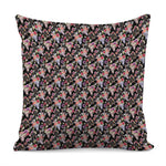 Boho Deer Skull Pattern Print Pillow Cover