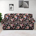 Boho Deer Skull Pattern Print Sofa Cover