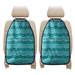 Boho Dolphin Pattern Print Car Seat Organizers