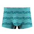 Boho Dolphin Pattern Print Men's Boxer Briefs