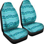 Boho Dolphin Pattern Print Universal Fit Car Seat Covers