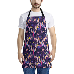 Boho Dream Catcher Pattern Print Apron