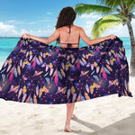 Boho Dream Catcher Pattern Print Beach Sarong Wrap