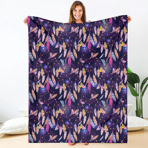 Boho Dream Catcher Pattern Print Blanket