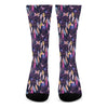 Boho Dream Catcher Pattern Print Crew Socks