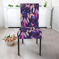 Boho Dream Catcher Pattern Print Dining Chair Slipcover
