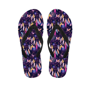 Boho Dream Catcher Pattern Print Flip Flops