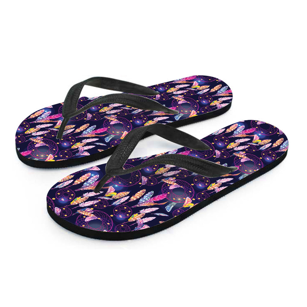 Boho Dream Catcher Pattern Print Flip Flops