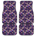 Boho Dream Catcher Pattern Print Front and Back Car Floor Mats