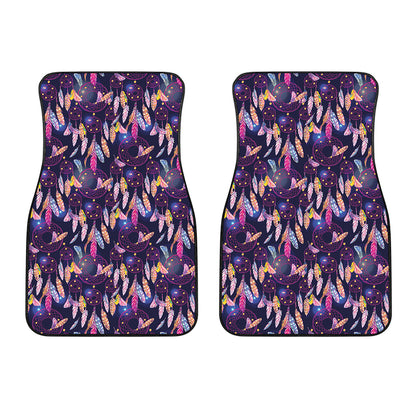 Boho Dream Catcher Pattern Print Front Car Floor Mats
