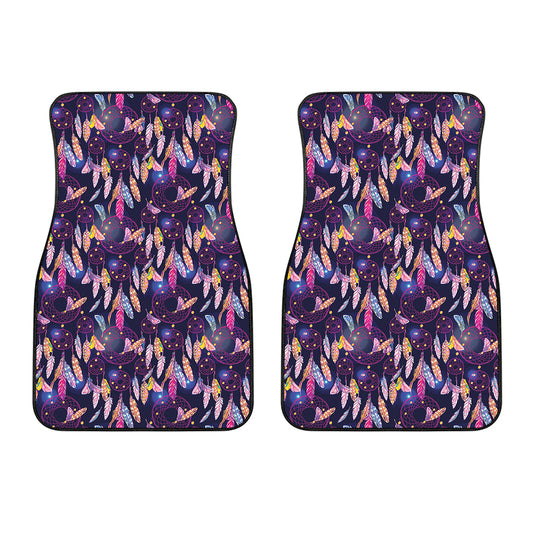 Boho Dream Catcher Pattern Print Front Car Floor Mats