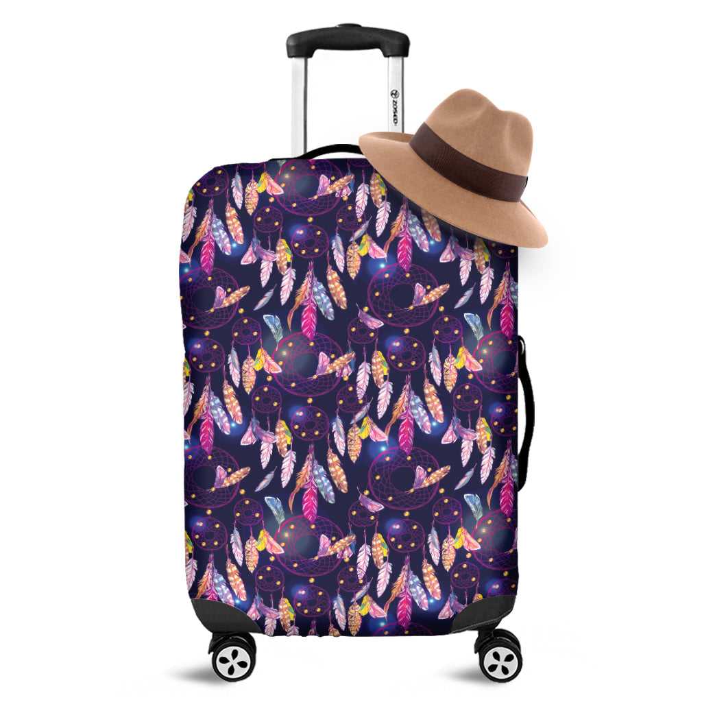 Boho Dream Catcher Pattern Print Luggage Cover