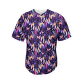 Boho Dream Catcher Pattern Print Men's Baseball Jersey