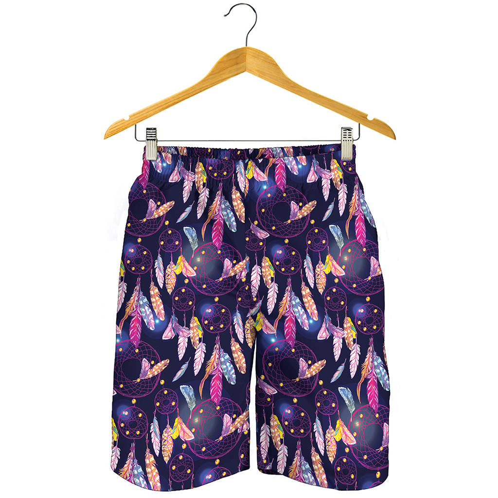 Boho Dream Catcher Pattern Print Men's Shorts