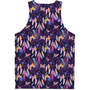 Boho Dream Catcher Pattern Print Men's Tank Top