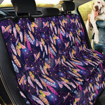 Boho Dream Catcher Pattern Print Pet Car Back Seat Cover