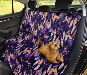 Boho Dream Catcher Pattern Print Pet Car Back Seat Cover