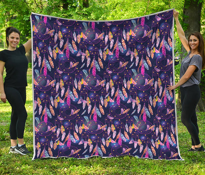 Boho Dream Catcher Pattern Print Quilt