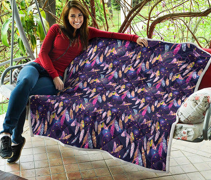 Boho Dream Catcher Pattern Print Quilt