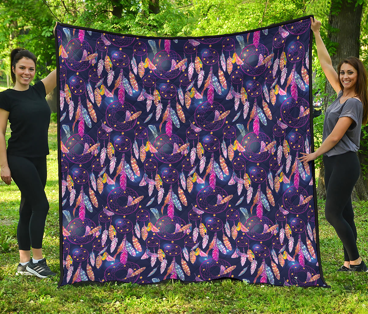 Boho Dream Catcher Pattern Print Quilt