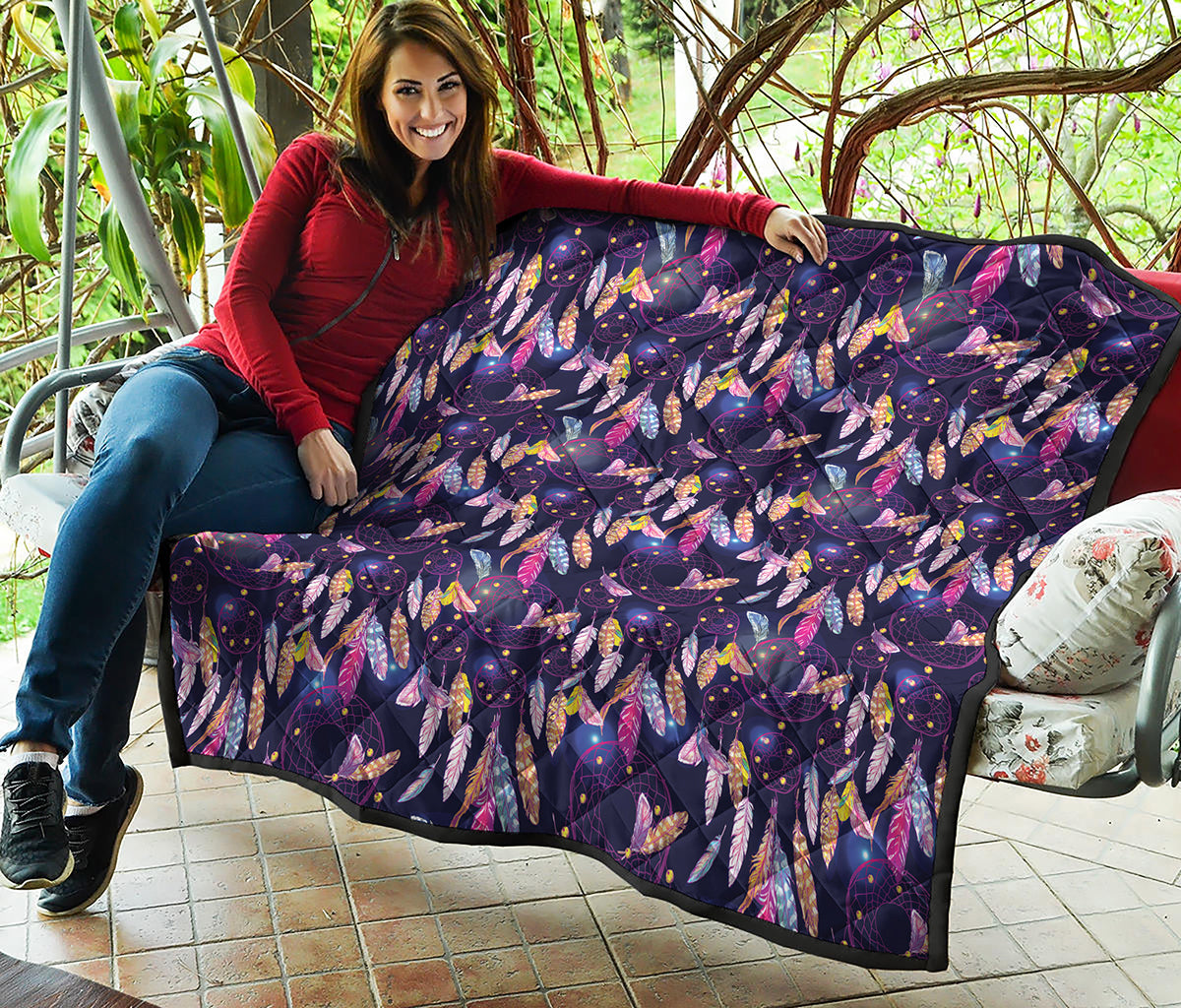 Boho Dream Catcher Pattern Print Quilt