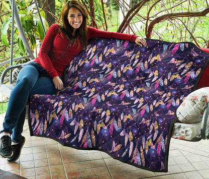 Boho Dream Catcher Pattern Print Quilt