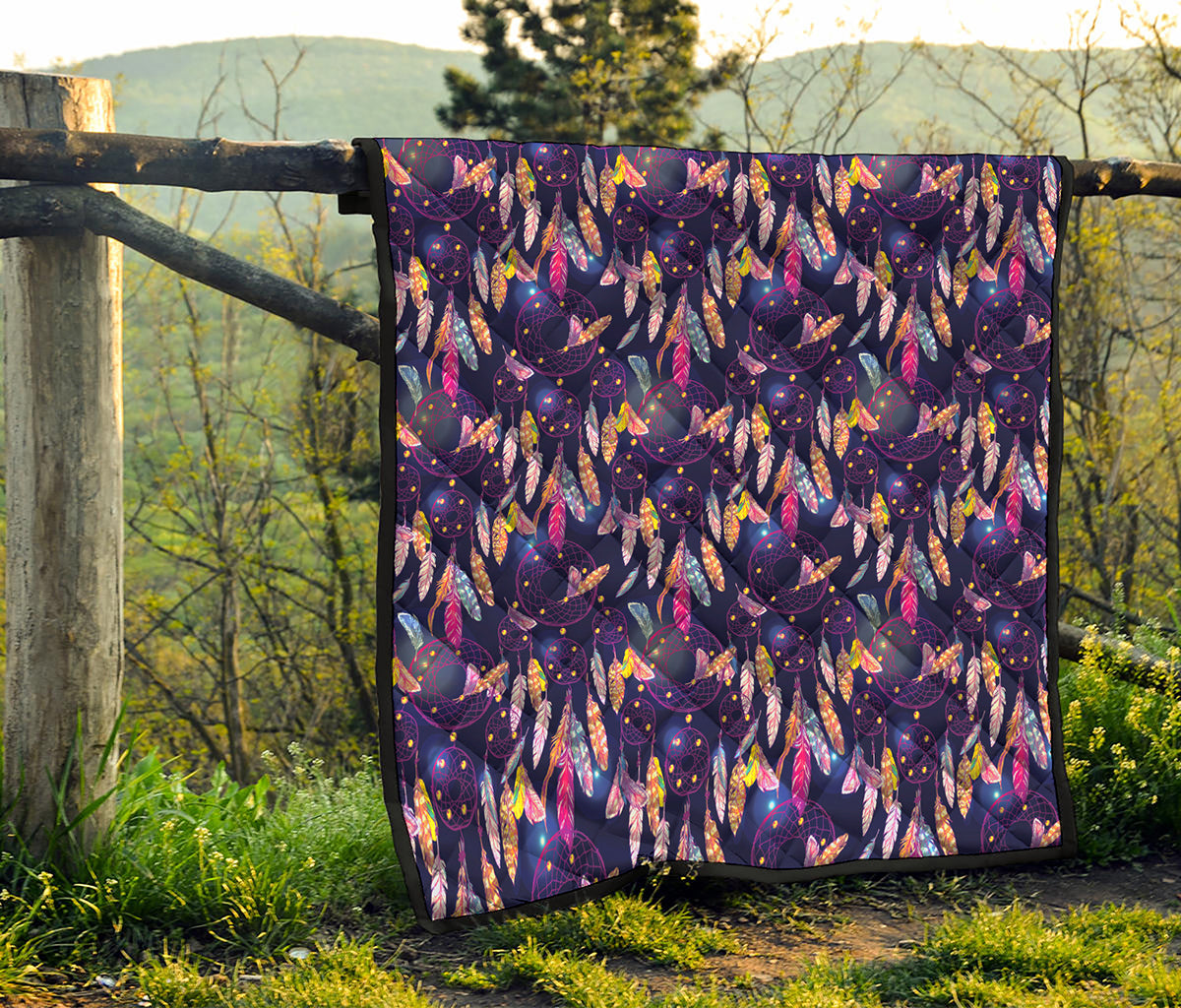 Boho Dream Catcher Pattern Print Quilt
