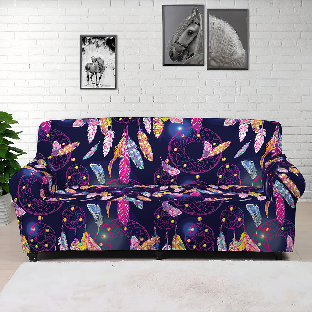Boho Dream Catcher Pattern Print Sofa Cover