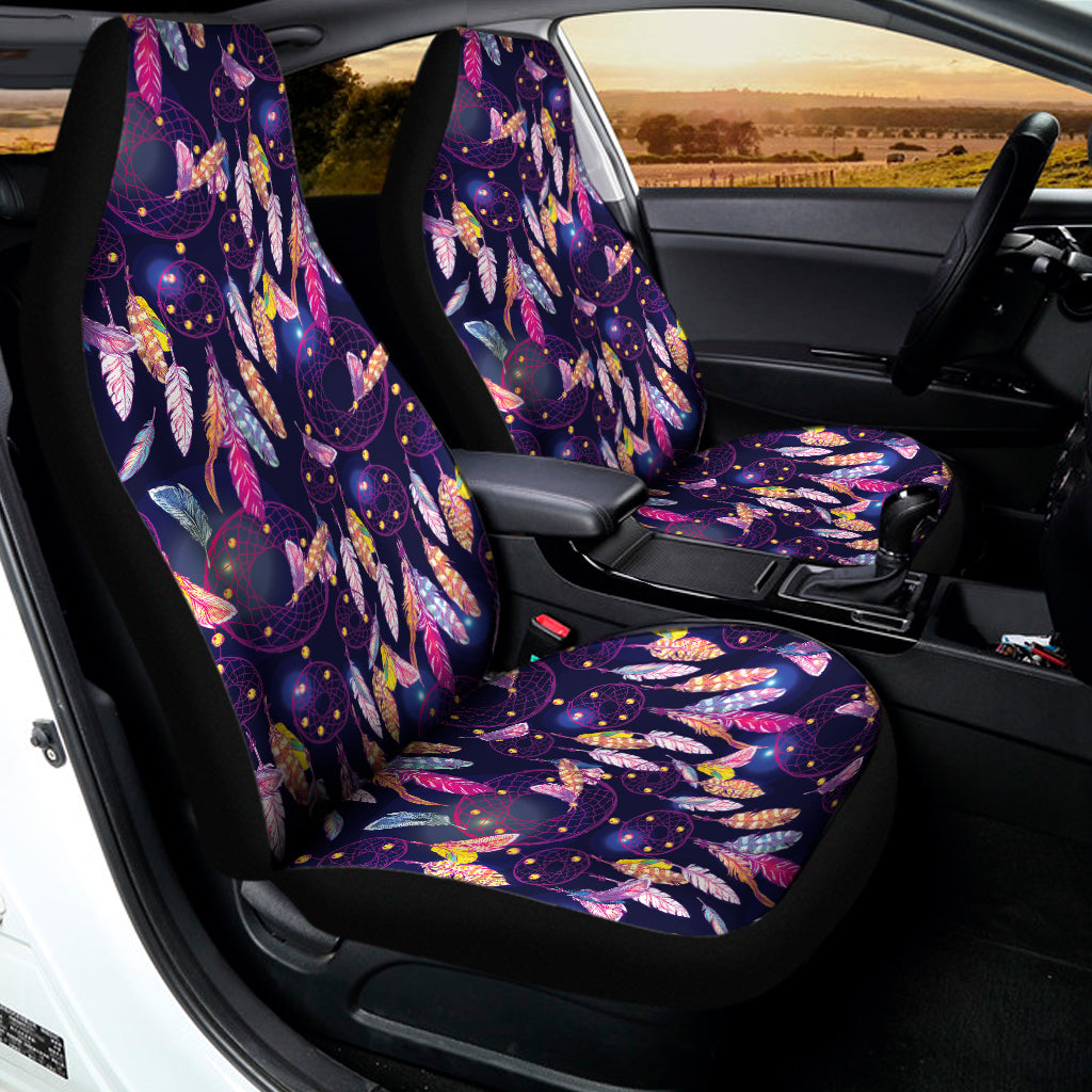 Boho Dream Catcher Pattern Print Universal Fit Car Seat Covers