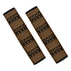 Boho Ethnic Pattern Print Car Seat Belt Covers