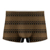 Boho Ethnic Pattern Print Men's Boxer Briefs