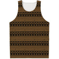 Boho Ethnic Pattern Print Men's Tank Top