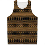 Boho Ethnic Pattern Print Men's Tank Top