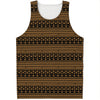 Boho Ethnic Pattern Print Men's Tank Top